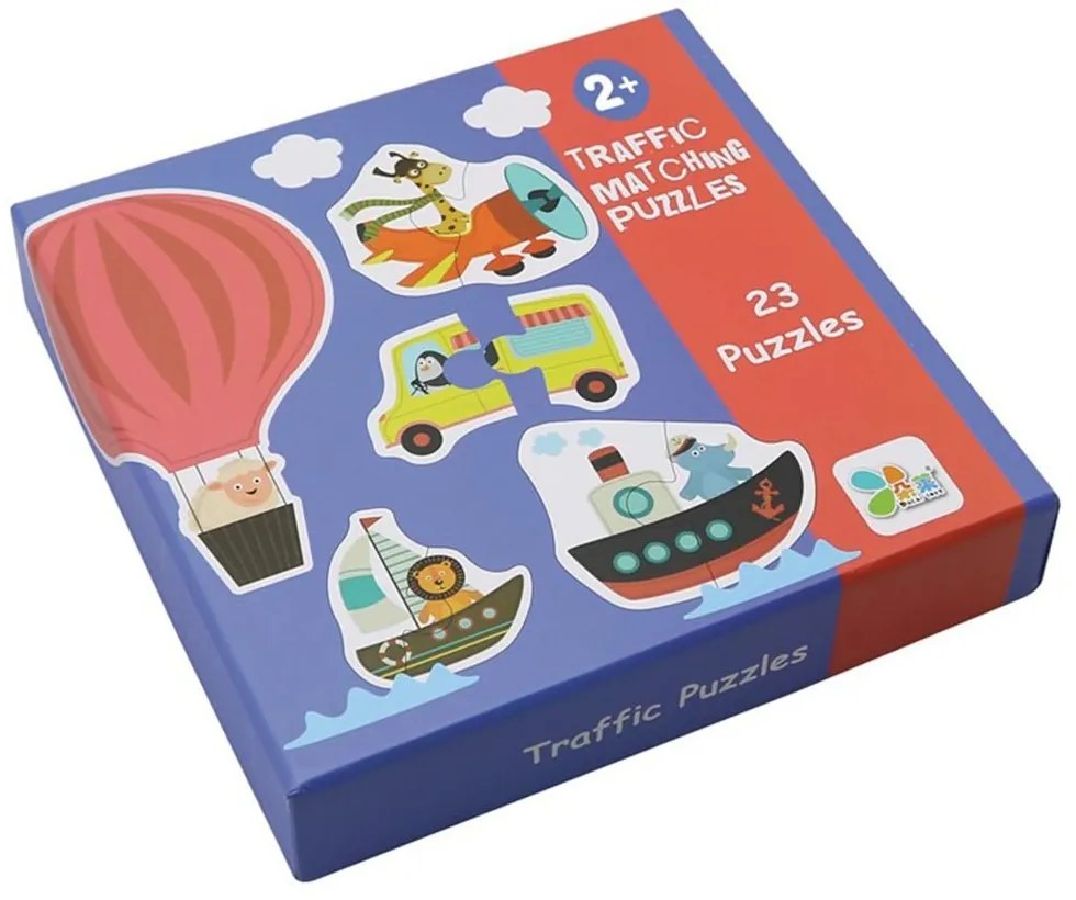 Andreu toys - Пъзел за най-малките 23 броя - Трафик