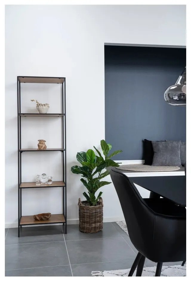 Етажерка за книги в дъбов декор в естествен цвят 51x170 cm Vita - House Nordic