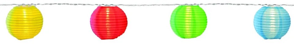 LED светлинна верига с фенери, подходяща за използване на открито, дължина 4,5 м Festival - Star Trading