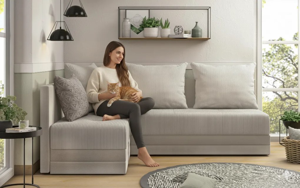 Разтегателен ъглов диван Арамо