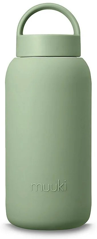 Светлозелена бутилка за пътуване 500 ml Silver Sage – Muuki