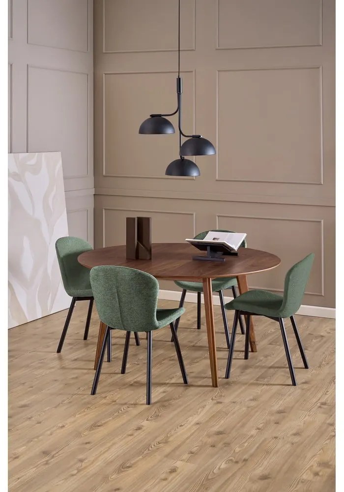 Тъмнозелен трапезен стол Esra – Actona