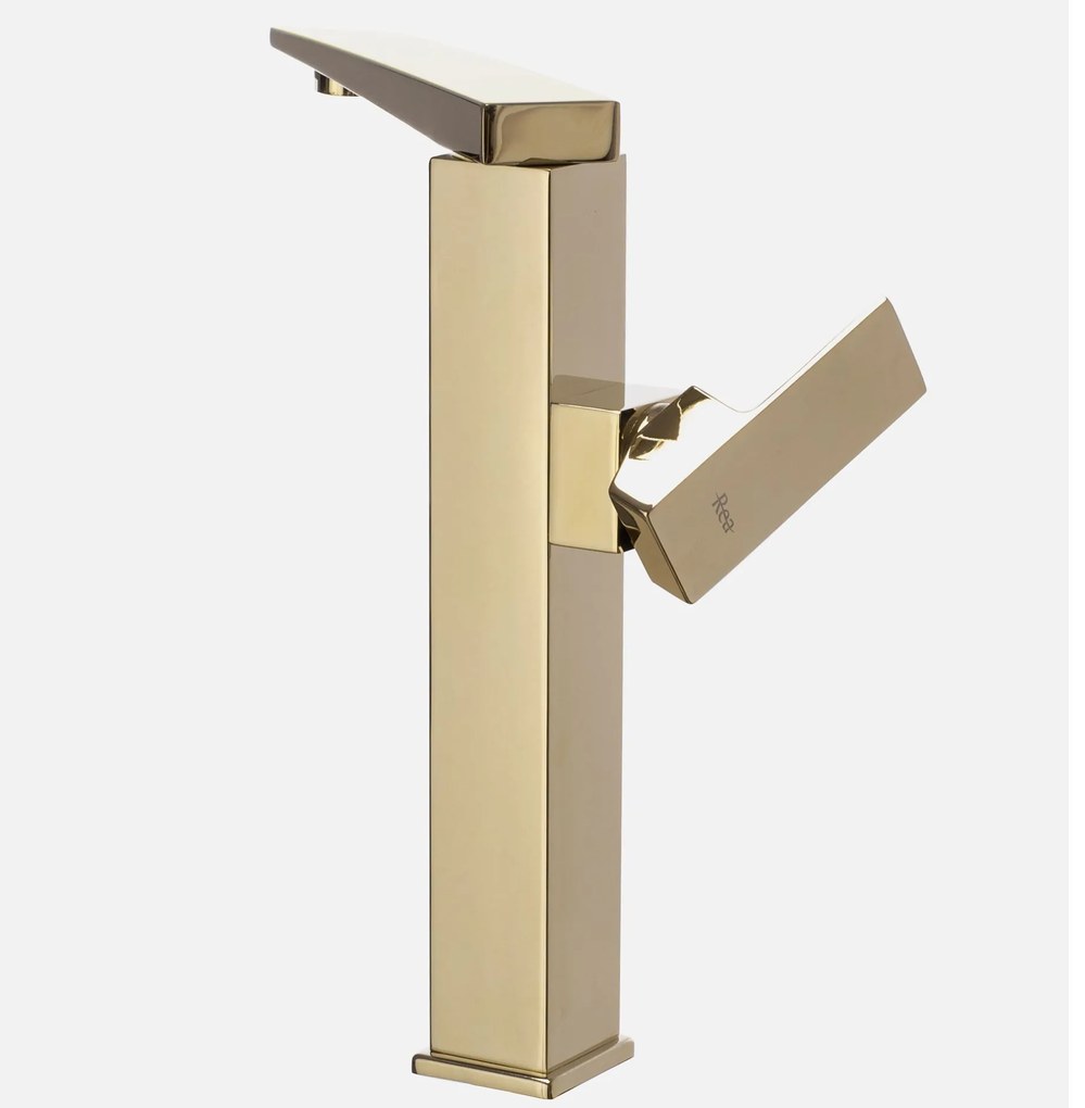 Смесител за мивка Rea Levi Gold High