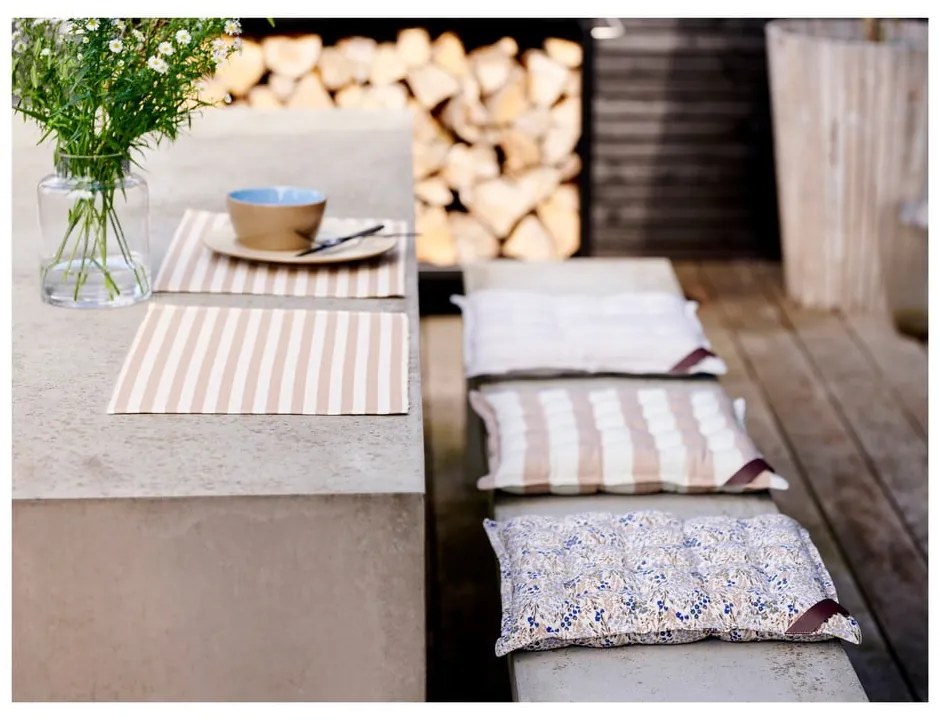 Платнена подложка за хранене 2 бр. 33x48 cm Statement Stripe - Södahl