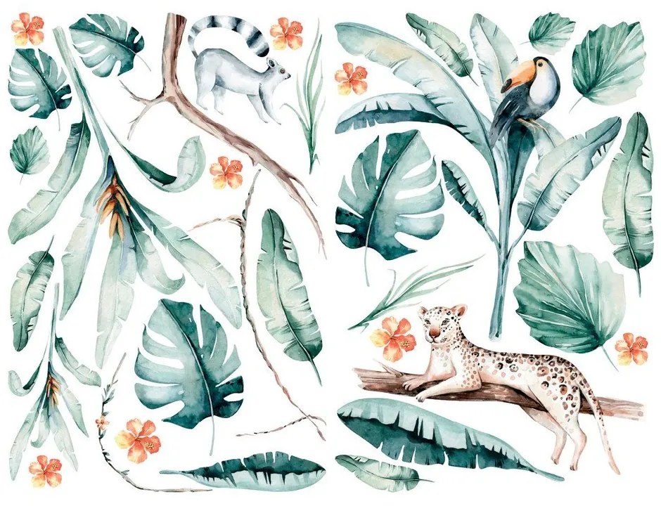 Декоративни стикери за стена Tropical - Ambiance