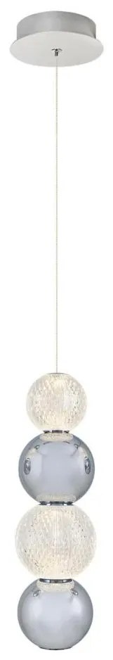 LED полилей на кабел CREMONA LED/7W/230V 3000K матов хром