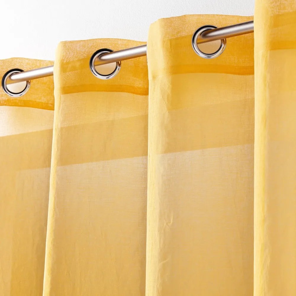 Жълта завеса 140x280 cm Telma – douceur d'intérieur