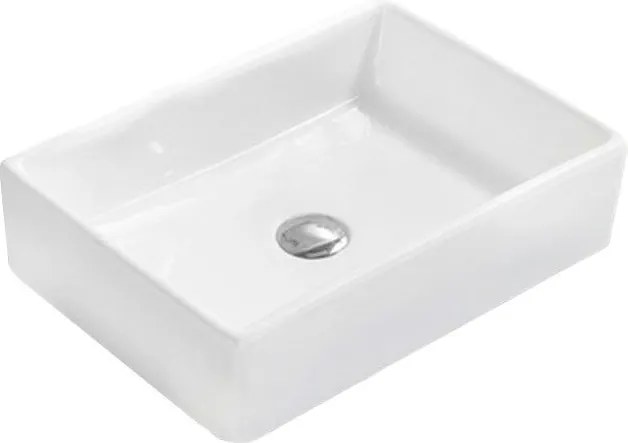 Mexen Dina мивка върху плот 47 x 33 см, бяла - 21454700