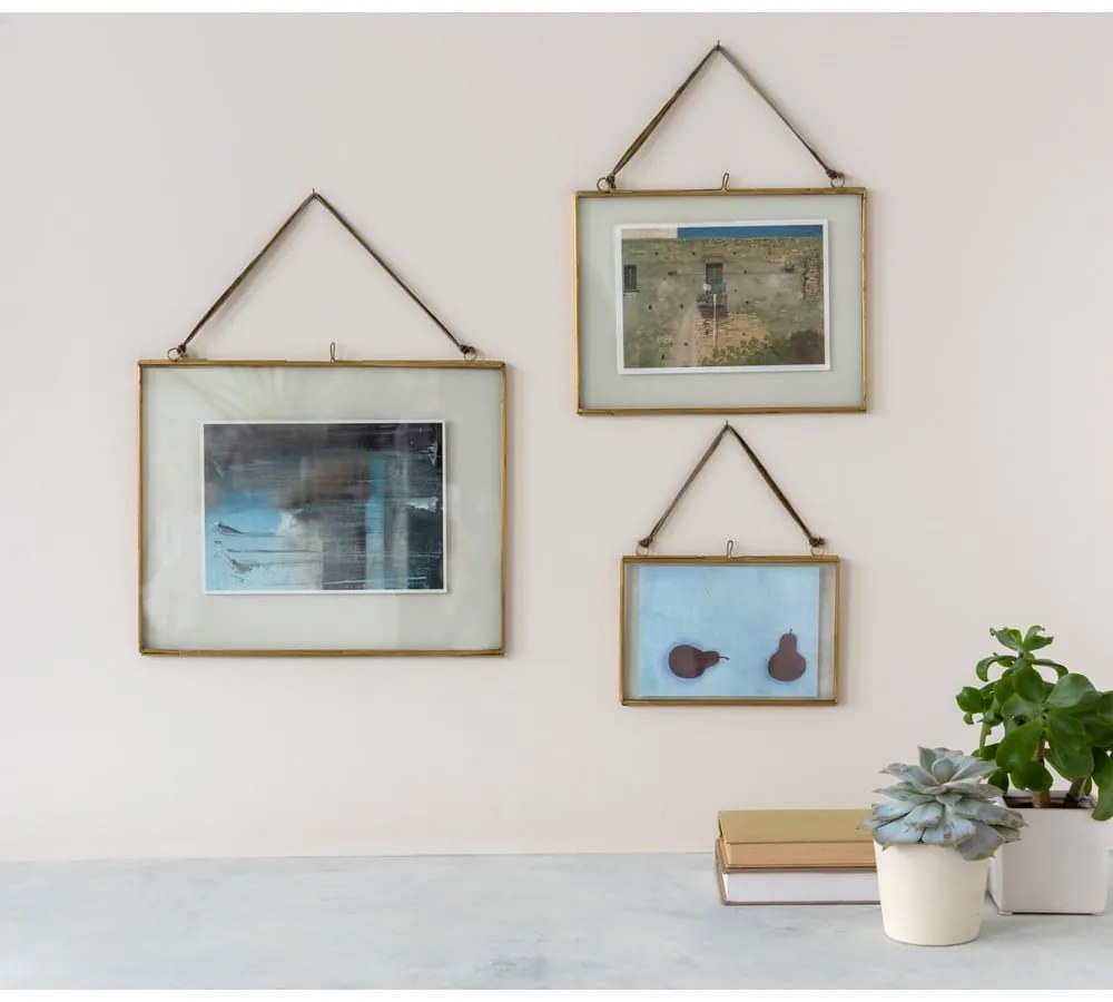 Метална рамка висяща в златисто 25x20 cm – Rex London