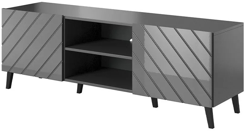 TV шкаф Abeto-Graphite