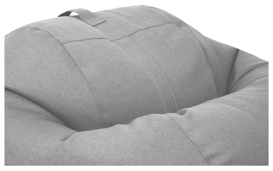 Сиво-бежов пуф Roll 135 – SLOWDOWN