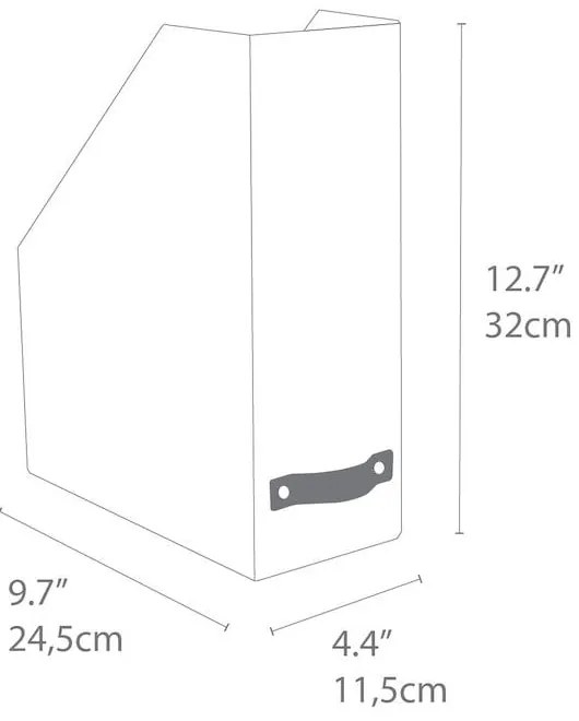 Картонен органайзер за документи Estelle - Bigso Box of Sweden