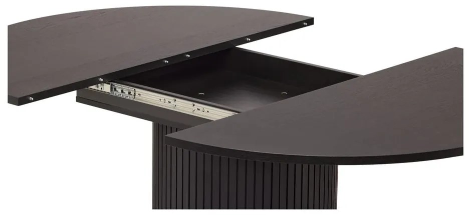 Кръгла сгъваема маса за хранене от дъб ø 115 cm Malaga - Bonami Selection
