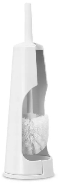 Четка за тоалетна Brabantia ReNew 107892, 42 см, Дискретен дизайн, Бял