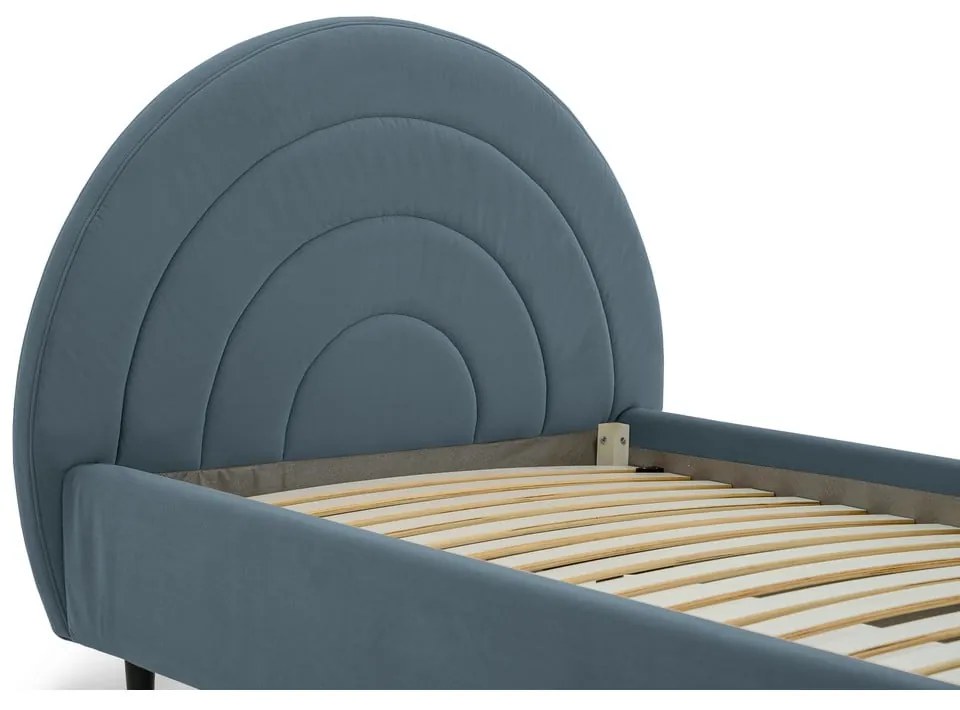 Синьо детско легло 90x200 cm Rainbow – Scandic