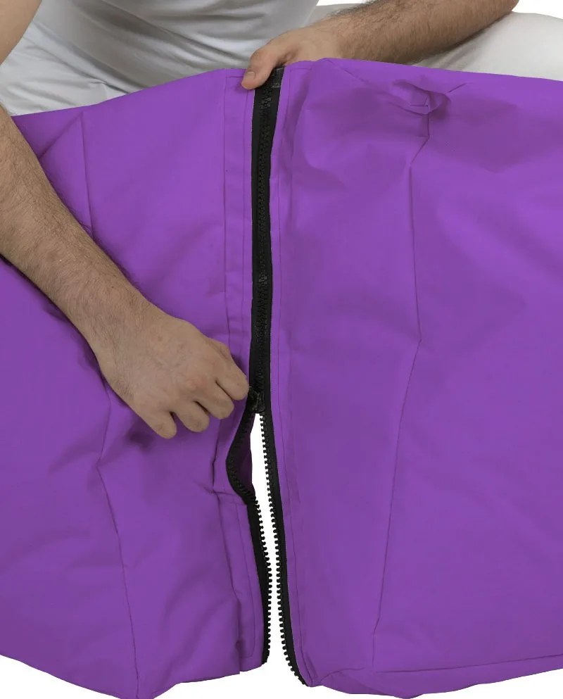 Градински пуф Siesta Sofa Bed Pouf, цвят Лилав
