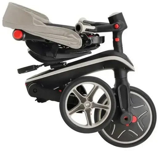 Детска триколка 4 в 1 GLOBBER EXPLORER TRIKE FOLDABLE, сгъваема, бежов цвят