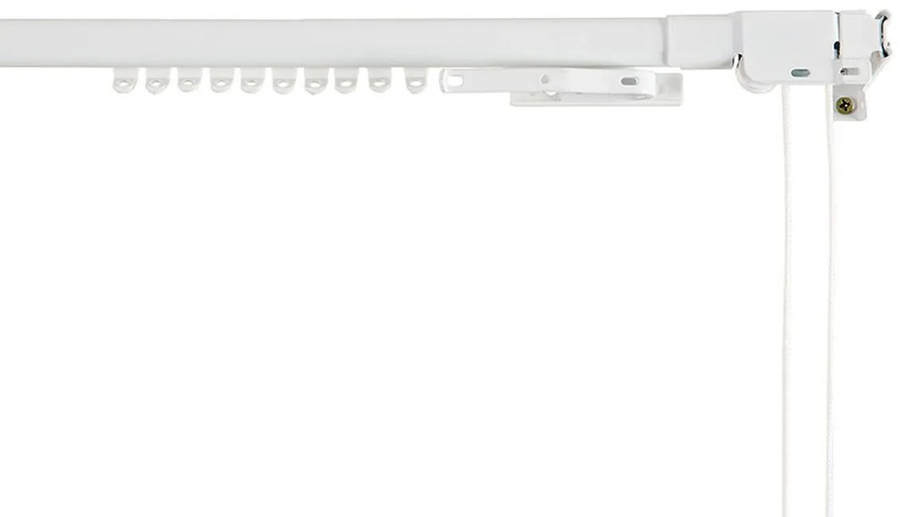 Curtain Rails Stor Planet Cintacor Разтяга Подсилен Бял 120-210 cm