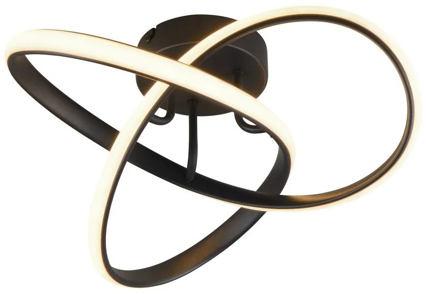 Черна LED светлина за таван Meo - Reality