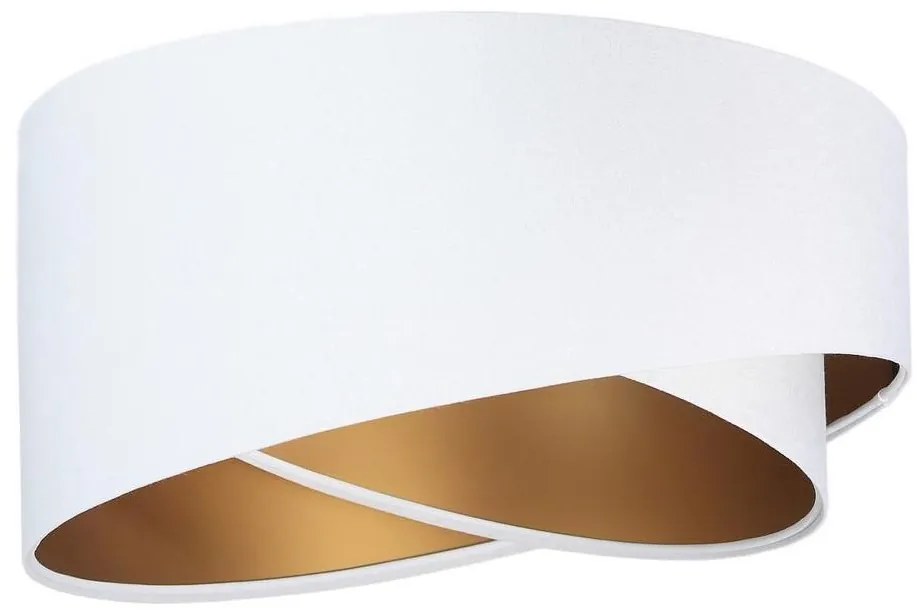 Универсален абажур GALAXY E27 Ø45 см бял/златист