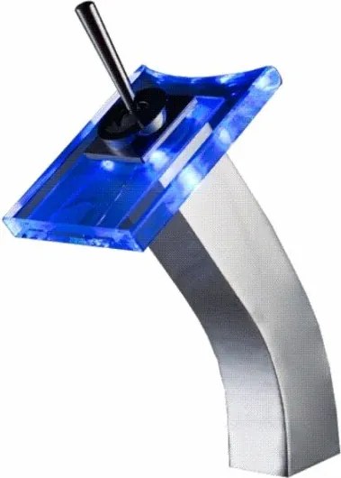 Стоящ смесител за умивалник Орекио ICF 7550273L, месинг, хром, 25см