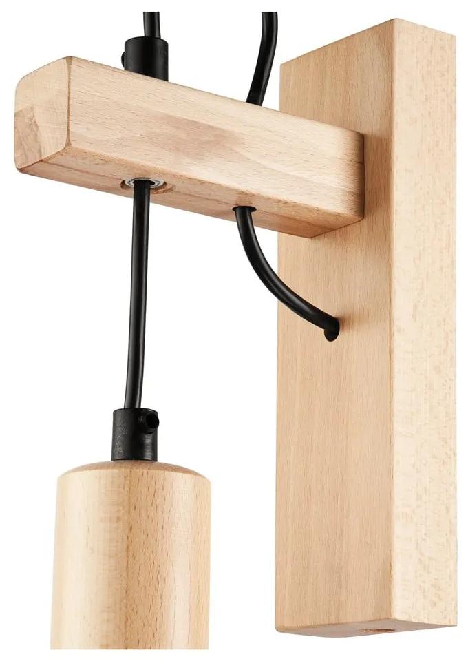 Дървена стенна лампа Leon - LAMKUR