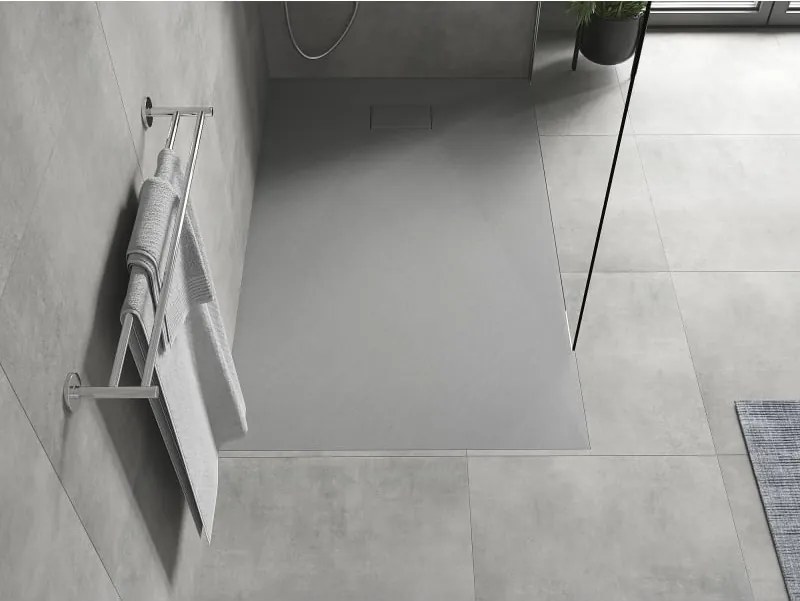 Mexen Hugo правоъгълна душ кабина SMC 140 x 80 см, сива - 42618014