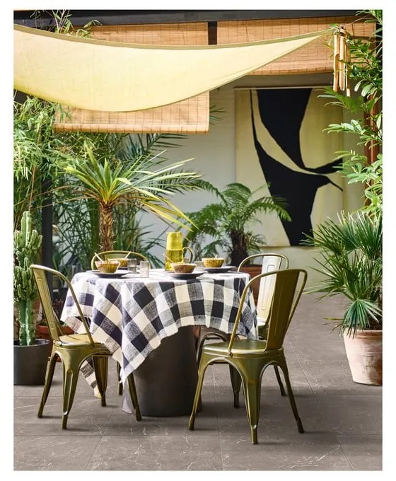 Зелени метални трапезни столове в комплект от 2 Afternoon - vtwonen