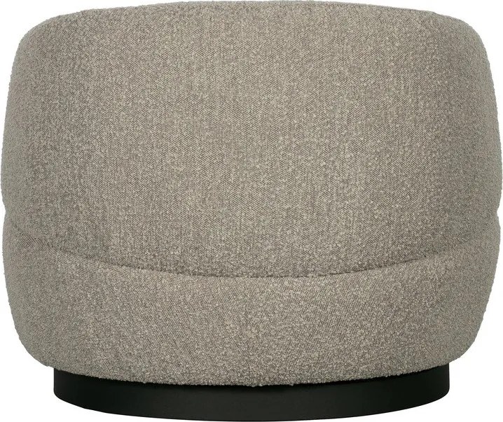 Светлосиво въртящо се кресло Wolly – WOOOD