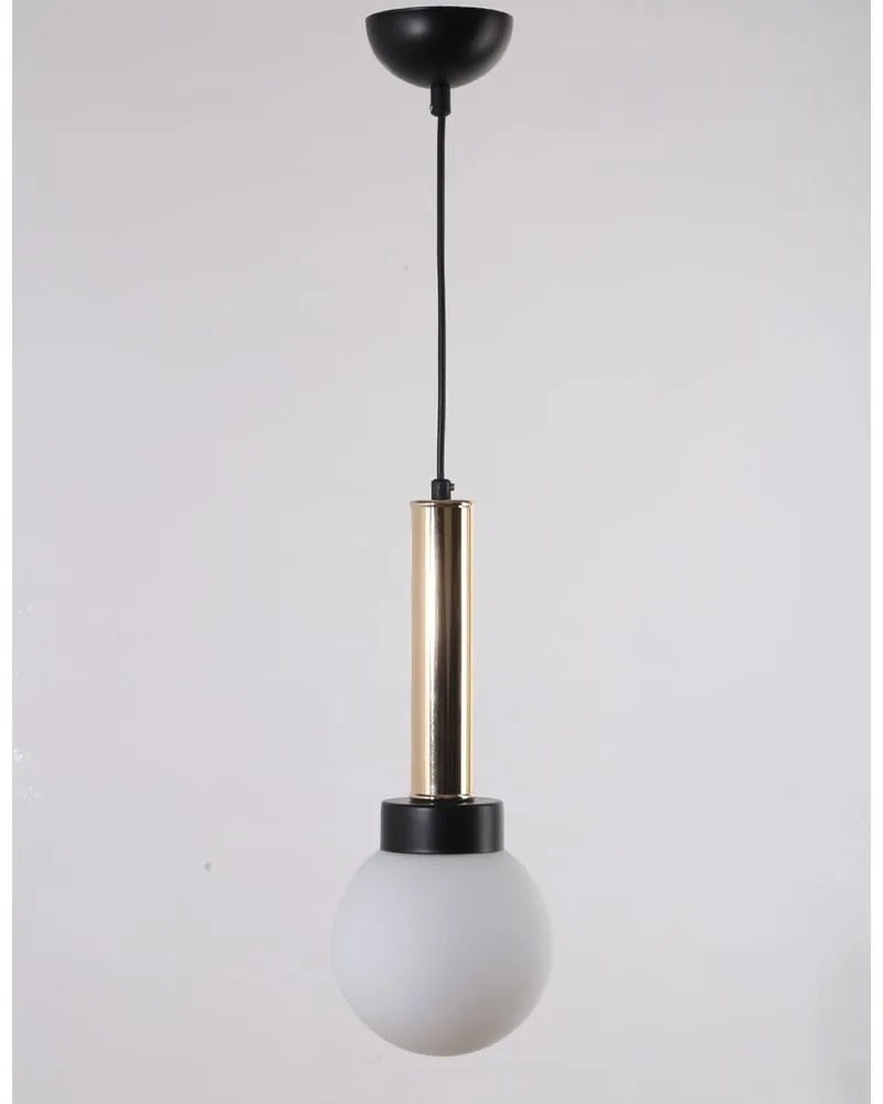 Висяща лампа със стъклен абажур ø 15 cm Cota - Squid Lighting