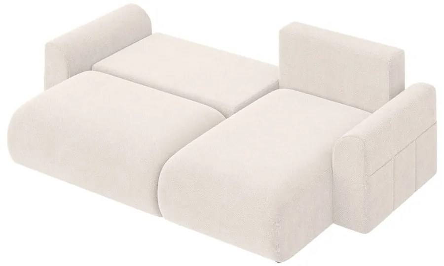 Бял разтегателен ъглов диван (променлив) Lorine – Ropez