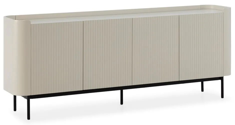 Кремав скрин 200x80x40 cm Willa – MOME