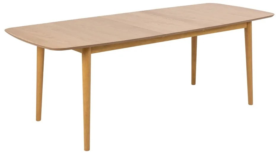 Сгъваема маса за хранене с дъбов плот 180x90 cm Montreux - Actona