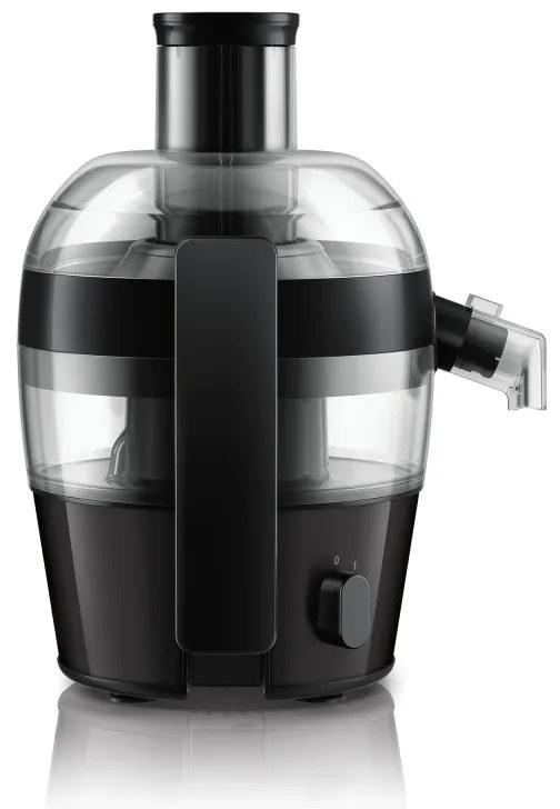 Сокоизстисквачка Philips HR1832/00, 500W, 1.5L, QuickClean, Без прокапване, Черен