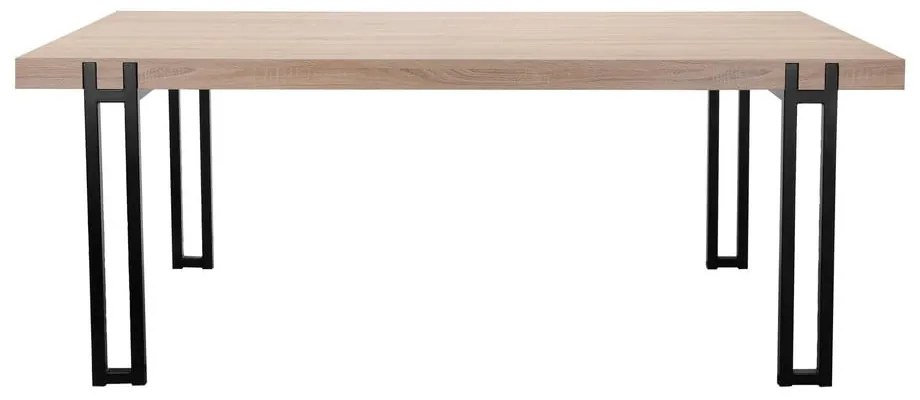 Трапезна маса с дъбов плот в естествен цвят 90x160 cm Azuma – Støraa