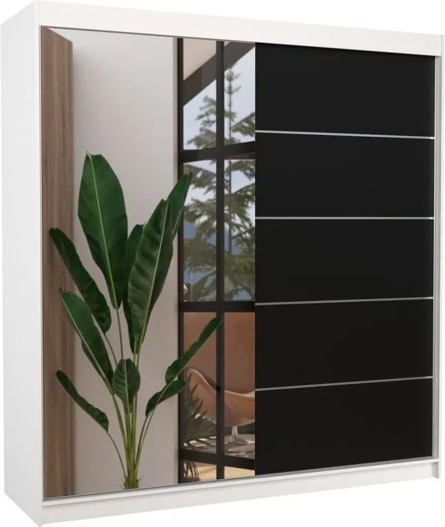 Гардероб Kahn 200 плъзгащ се-Leuko-Mauro