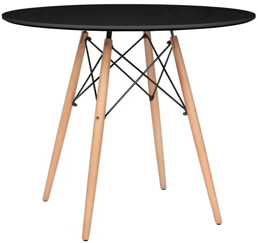 Маса Fiorino Round - Черна
