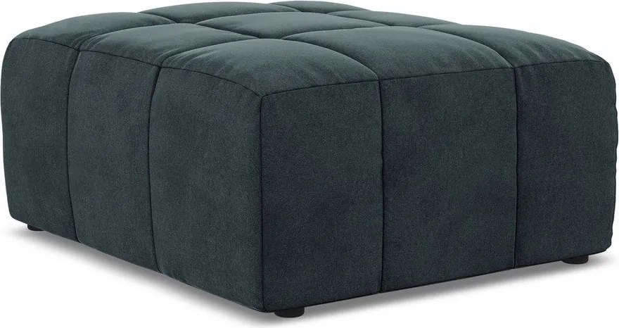 Синя кадифена табуретка Aloha – Makamii