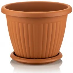 Serinova - Саксия Kemer №5 Terracotta 5.5L (KGS5+VT05)
