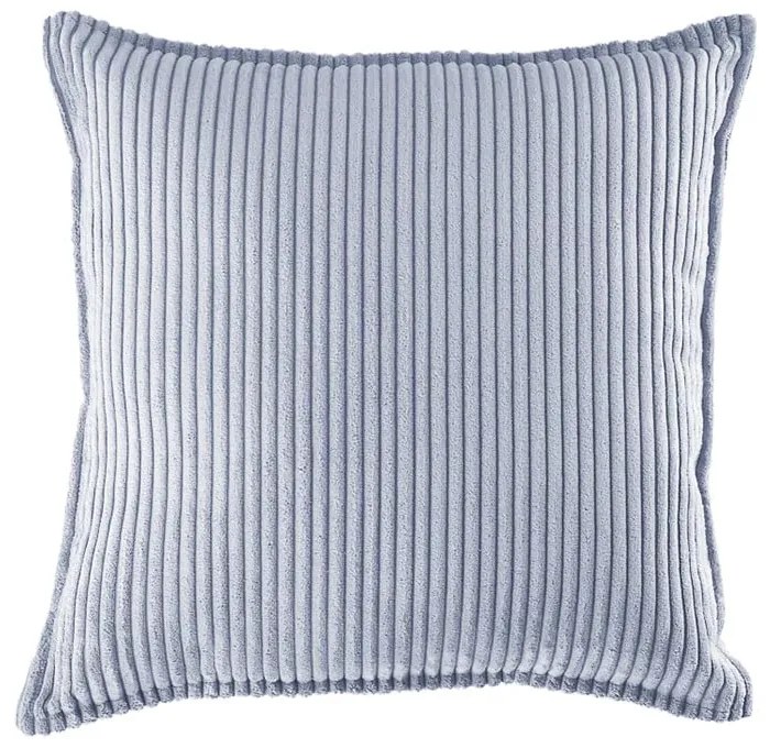 Синя детска възглавница за диван от рипсено кадифе Block – Wigiwama