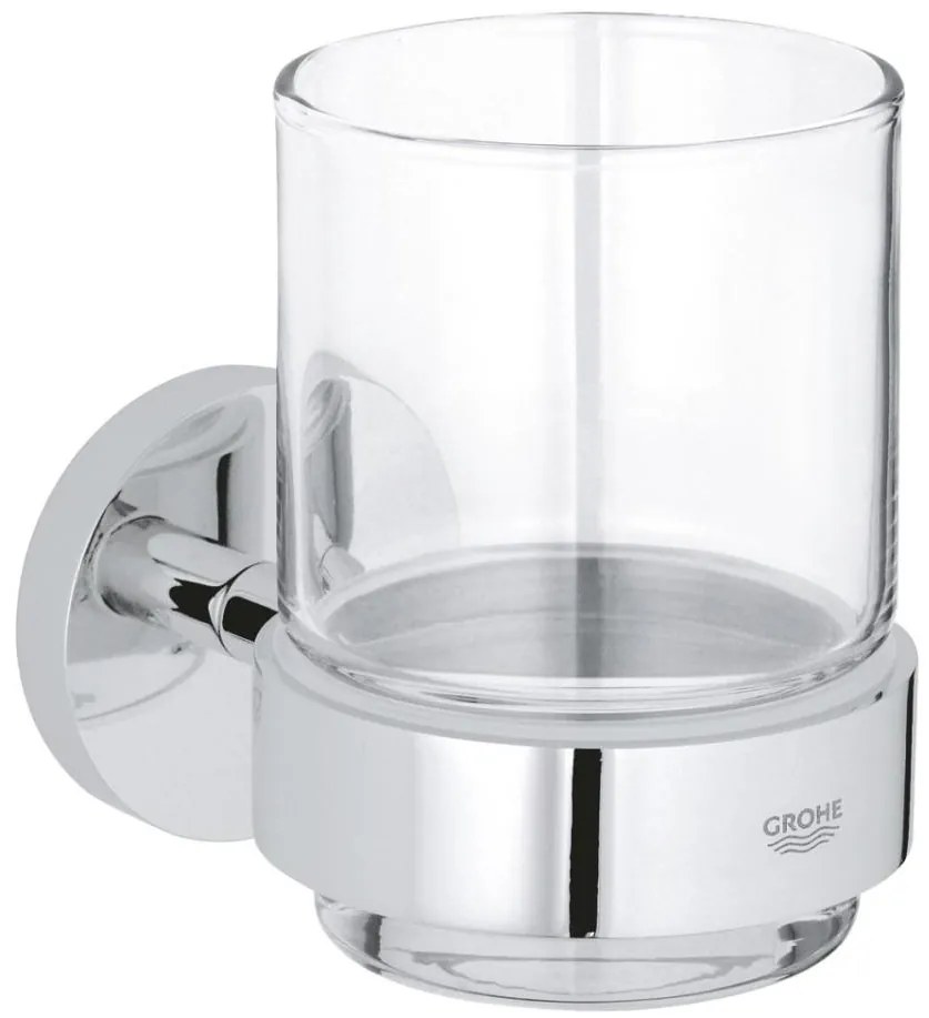 GROHE 41194000 - Стъклена чаша с държач START 96 × 106 mm, лъскав хром