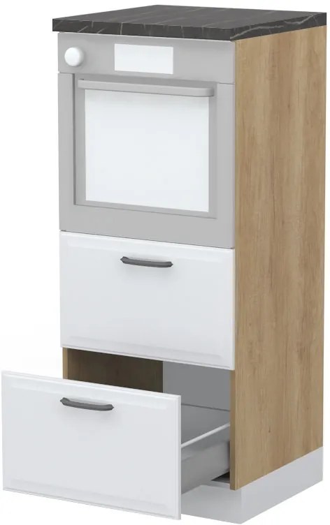 Висок подов шкаф за фурна Evora K14-60-2MB-Walnut color