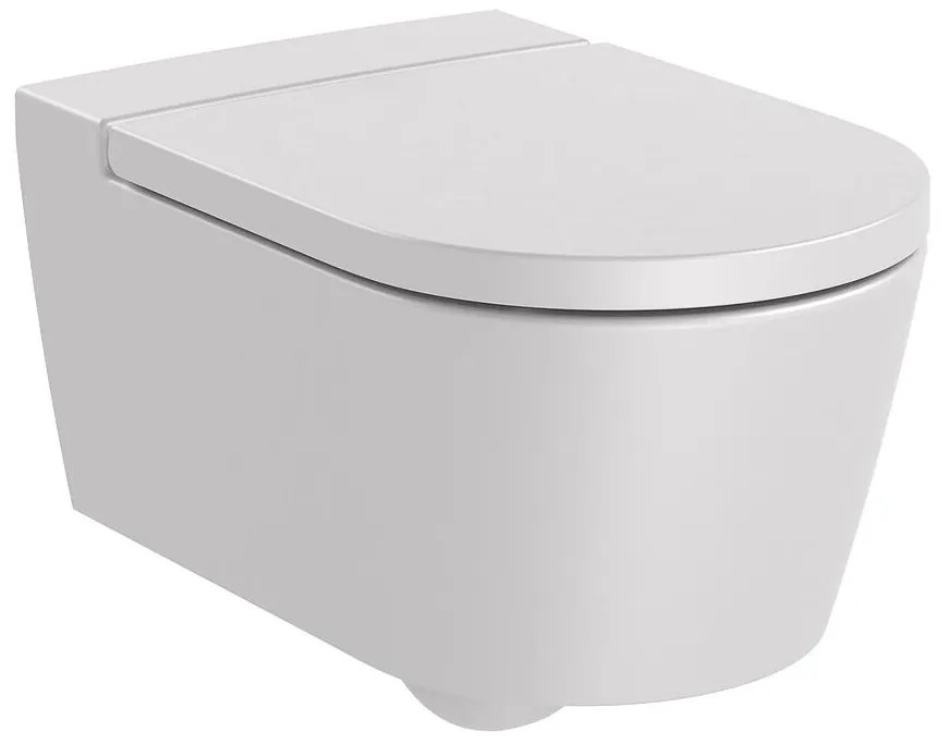 Конзолна тоалетна чиния A346527630 ROUND - Rimless, 37x56x44см