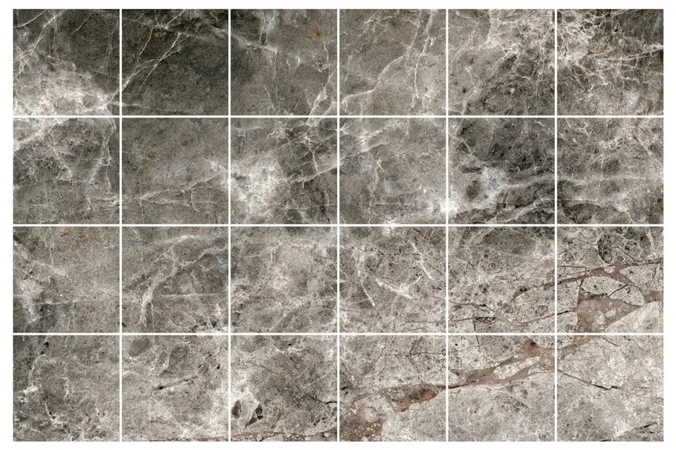 Комплект стикери за плочки 24 бр. 15x15 cm Marble Tiles Venezia - Ambiance