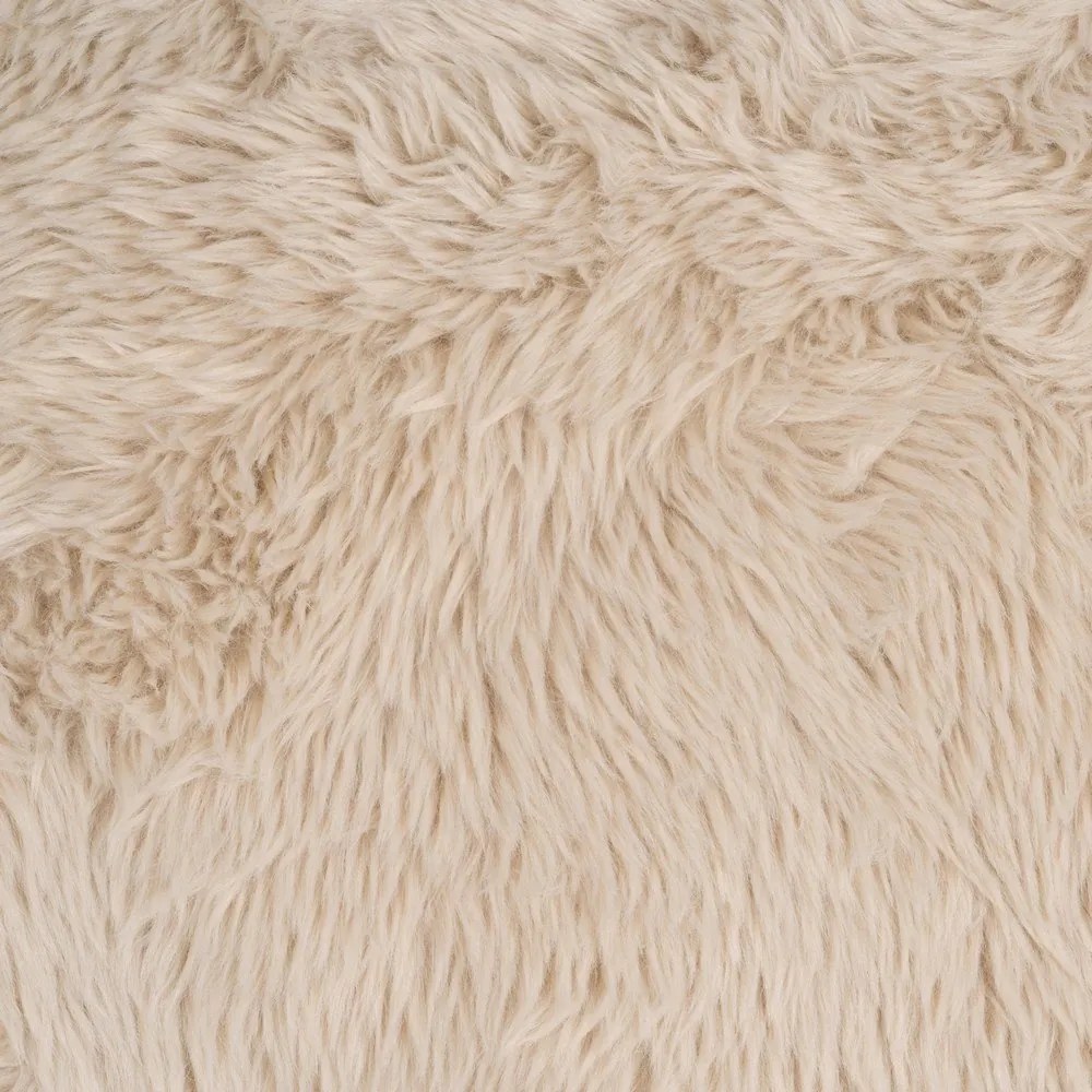 Бежово кресло Teddy – Ixia