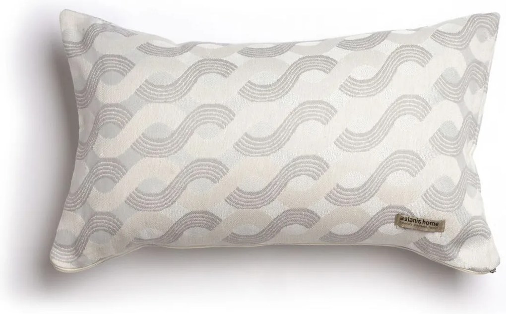 Декоративна калъфка за възглавница Aslanis Home Pinovo-Gkri-Pagos-30 x 50 cm