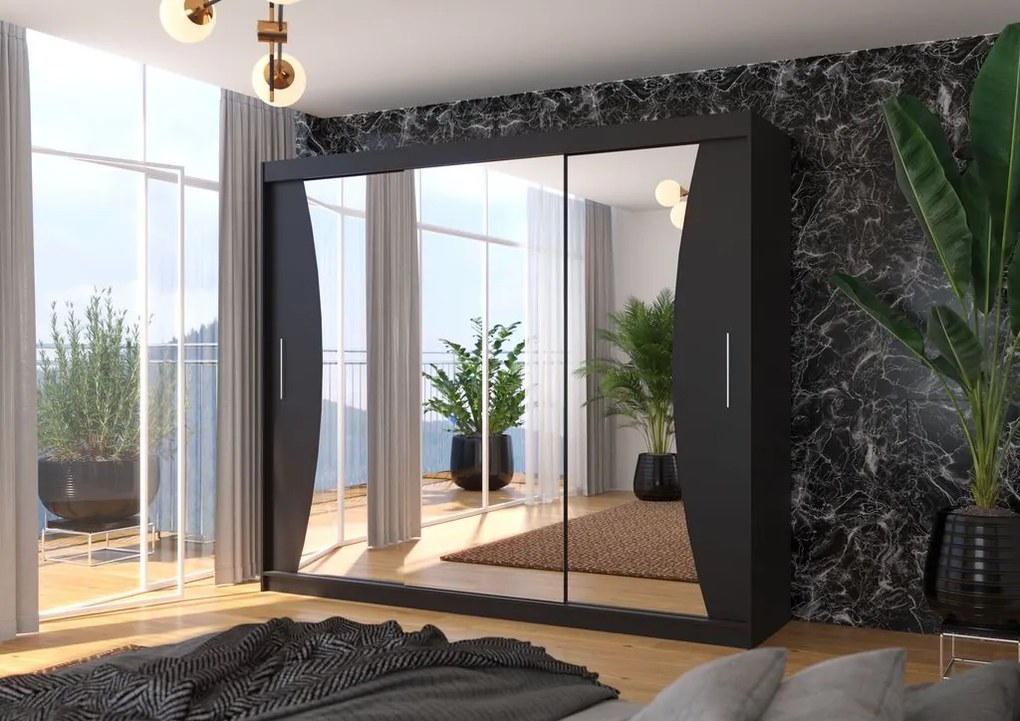 Гардероб Maribo 250 плъзгащ се-Mauro