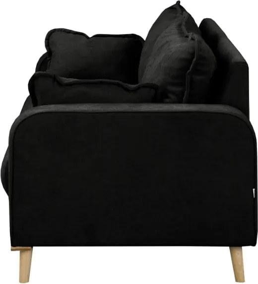 Черен диван 193 cm Beata - Ropez