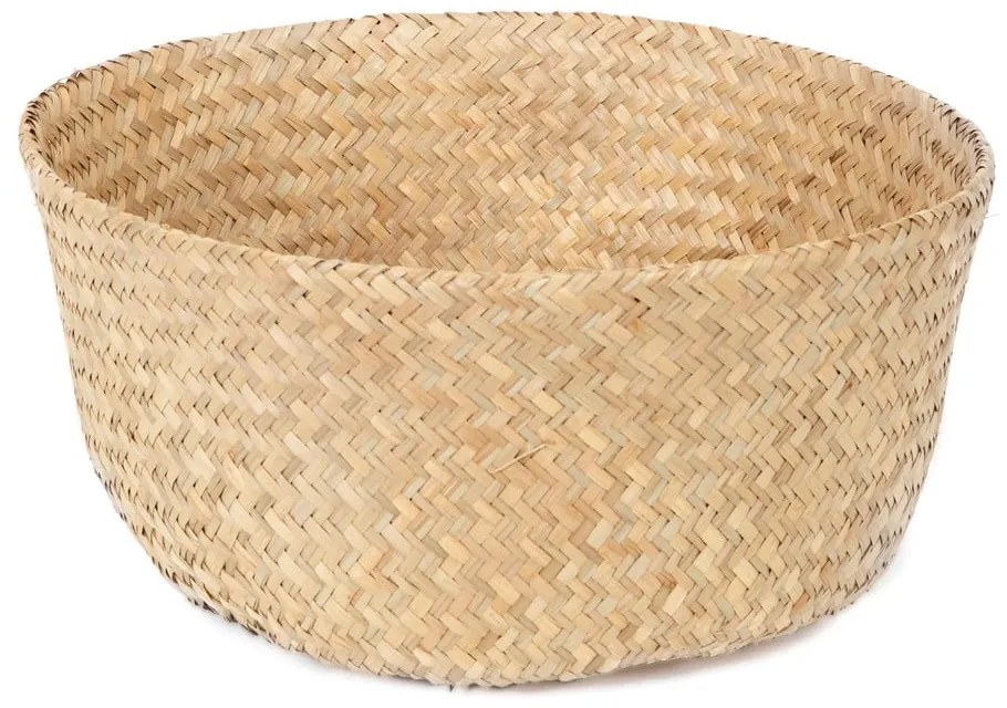 Кошница за съхранение от светла морска трева , ⌀ 35 cm - Compactor