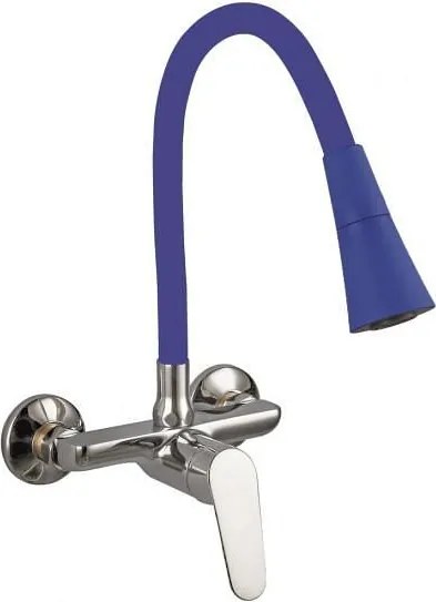 Стенен смесител за кухня LINNI BLUE MATT, Inter Ceramic, ICF 5108152BL 7789